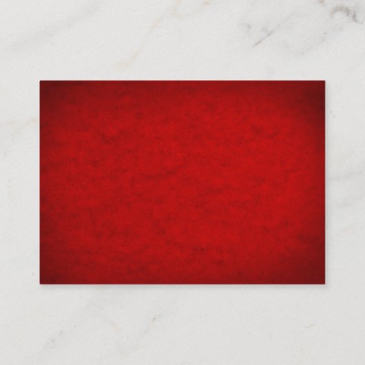 Rode bruiloft informatiekaartje (Achterkant)