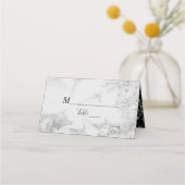 Rode Bruiloft Plaats Kaart Plaatskaartje (Voorkant)