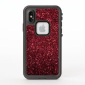 Rode bruine glitter (Achterkant)