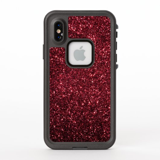 Rode bruine glitter (Achterkant)