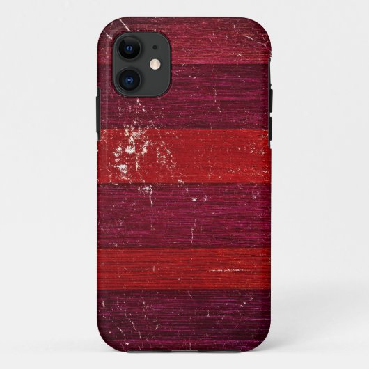  rode bruine strepen Case-Mate iPhone case (Achterkant)