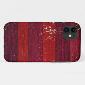  rode bruine strepen Case-Mate iPhone case (Achterkant (horizontaal))