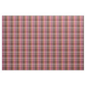 Rode bruine tartan stof (Yard (91,4 cm))