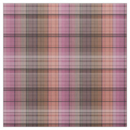 Rode bruine tartan stof