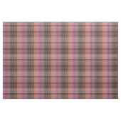 Rode bruine tartan stof (Fat Quarter)