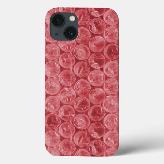 Rode bubbelverpakking patroon Case-Mate iPhone hoe Case (Achterkant)