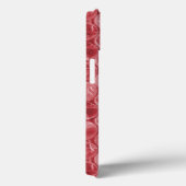 Rode bubbelverpakking patroon Case-Mate iPhone hoe Case (Achterkant / Rechts)