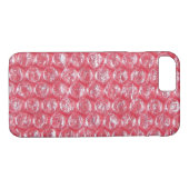 rode bubbleomhulsel Case-Mate iPhone case (Achterkant (Horizontaal))