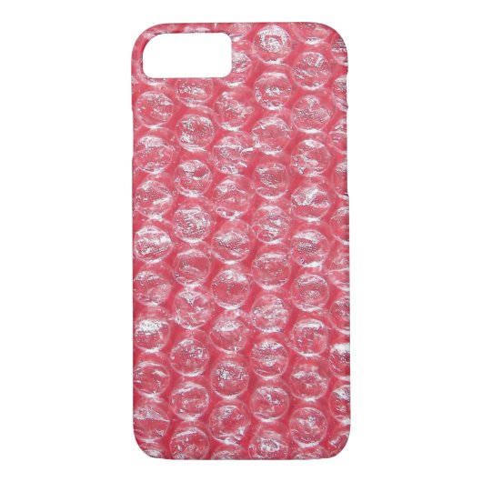 rode bubbleomhulsel Case-Mate iPhone case (Achterkant)