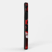 Rode bubels Case-Mate iPhone case (Achterkant/rechts)