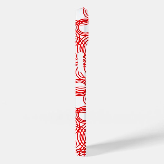 Rode bubels Case-Mate iPhone case (Achterkant / Rechts)