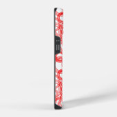 Rode bubels iPhone hoesje (Rechterkant)