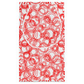 Rode bubels klein cadeauzakje (Achterkant)