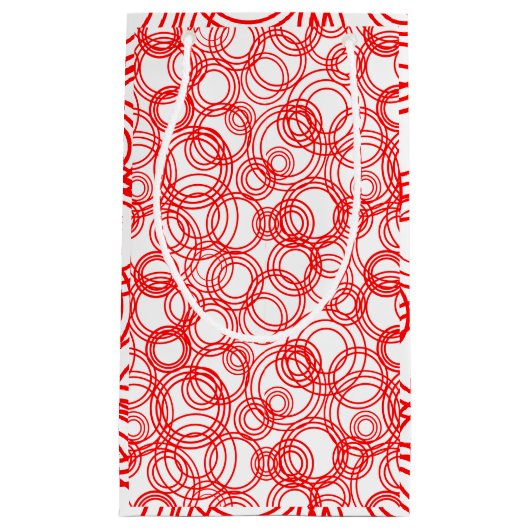 Rode bubels klein cadeauzakje (Voorkant)