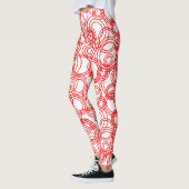 Rode bubels leggings (Links)