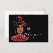 Rode Buffalo met kerstmis (Voorkant / Achterkant)