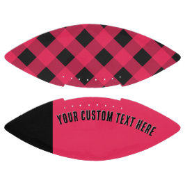 Rode Buffalo Plaid Rustieke Schachbreek Patroon American Football