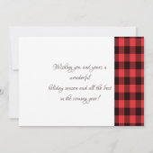 Rode Buffalo Plaid,Takken, Foto (Achterkant)