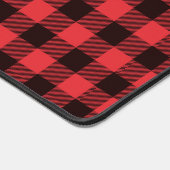 Rode buffelmonogram bureaumat (Hoek)