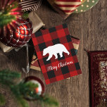 Rode buffels en Beer | Persoonlijke naam Cadeaut Feestdagenkaart<br><div class="desc">Introductie van ons "Red Buffalo Plaid & Beer" gepersonaliseerd cadeau collectie, exclusief verkrijgbaar bij Zazzle! Dit heerlijke collectie is ontworpen om een vleugje rustieke charme en gepersonaliseerde warmte te brengen aan uw cadeau-geven ervaring. Verken ons collectie vandaag en ontdek de vreugde van het geven van gepersonaliseerde geschenken die resoneren met...</div>