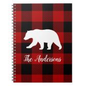 Rode buffels en Beer | Persoonlijke naam Cadeaut Notitieboek (Voorkant)