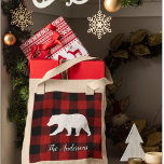 Rode buffels en Beer | Persoonlijke naam Cadeaut Tote Bag<br><div class="desc">Rode buffels en Beer | Persoonlijke naam Cadeaut</div>