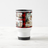 Rode buffels en collage foto's met Initiaal Reisbeker (Center)