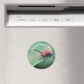 Rode Bug Met Attitude Natuur Gepersonaliseerd Magneet (Insitu (Vaatwasser))