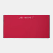 Rode Bureaumatten & Pads (Voorkant)