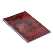 RODE BUTTERFLES OP RAKU NOTITIEBOEK (Rechterzijde)