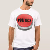Rode Button - Politiek T-shirt (Voorkant)