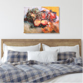 Rode Cabbages en uien door Vincent van Gogh Canvas Afdruk (Insitu (Slaapkamer))