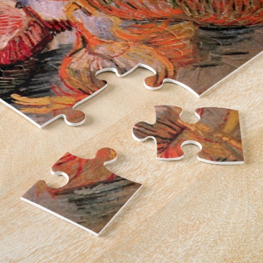 Rode Cabbages en uien door Vincent van Gogh Legpuzzel (Zijkant)