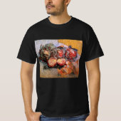 Rode Cabbages en uien door Vincent van Gogh T-shirt (Voorkant)