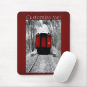 Rode cabine, , Victoriaans stoomtrein Muismat (Met muis)
