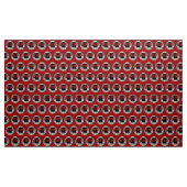 Rode cabine, Victoriaans stoomtrein Stof (Yard (91,4 cm))