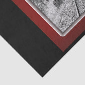 Rode cabine, Victoriaans stoomtrein Tissuepapier (Detail)