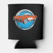  rode cabriolet Koelbox houder - srf Blikjeskoeler (Voorkant)