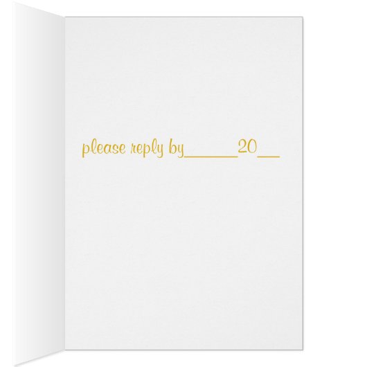 Rode cactus bloem RSVP (Binnen (Rechts))