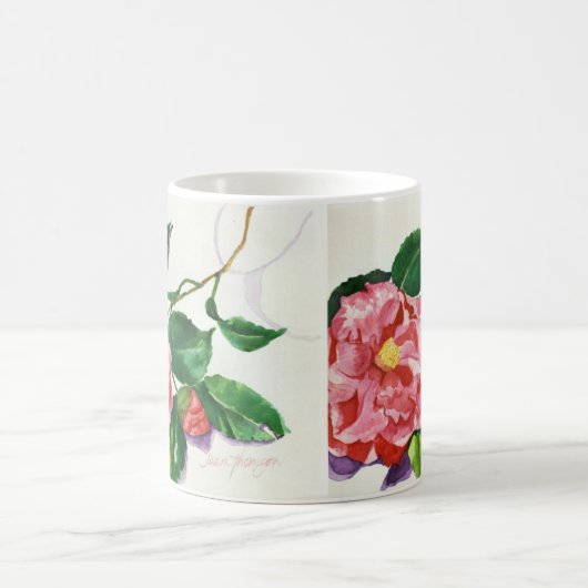 Rode Camellia-Mok Koffiemok (Center)