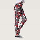 Rode Camo Broek Leggings (Rechts)