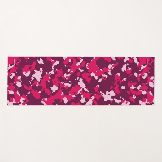 rode camo yogamat (Voorkant (horizontaal))