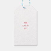 rode canadese dag - esdoorbladesdoorn 1 juli cadeaulabel (Achterkant)