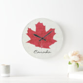rode Canadese esdoornklok Grote Klok (Huis)
