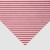 Rode Candy Cane Streep Tissuepapier (Detail)