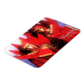 Rode carnaval kostuums - Venetië, Italië Magneet (Linkerzijde)