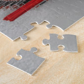 Rode carnavalsmasker, Mardi Gras, Venetië, vrouw Legpuzzel (Zijkant)