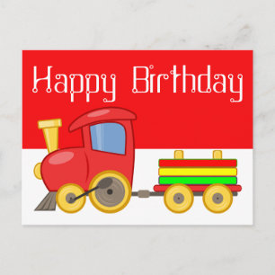 rode cartoon briefkaart