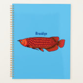 Rode cartoon in Arowana Planner (Voorkant)