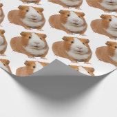 rode cavia cadeaupapier (Hoek)